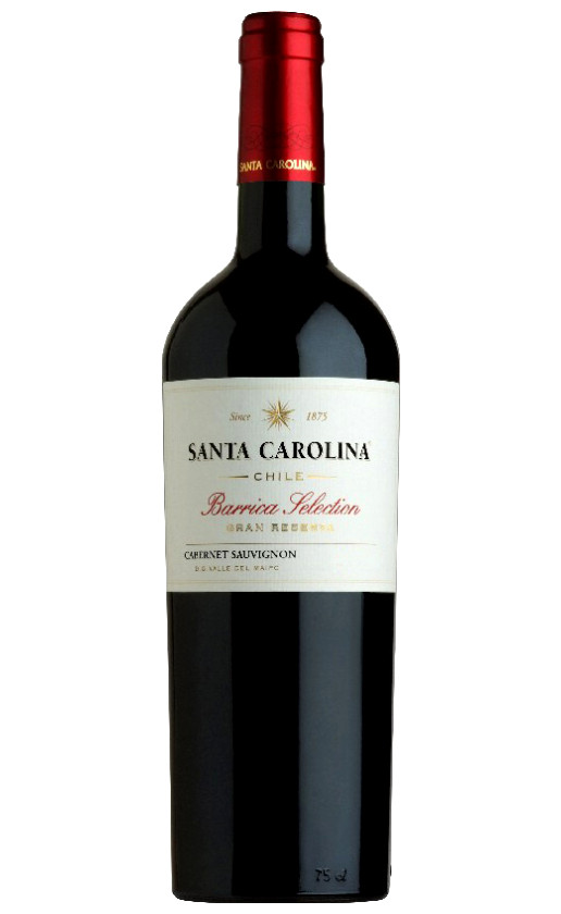 Wine Santa Carolina Barrica Selection Gran Reserva Cabernet Sauvignon 2010