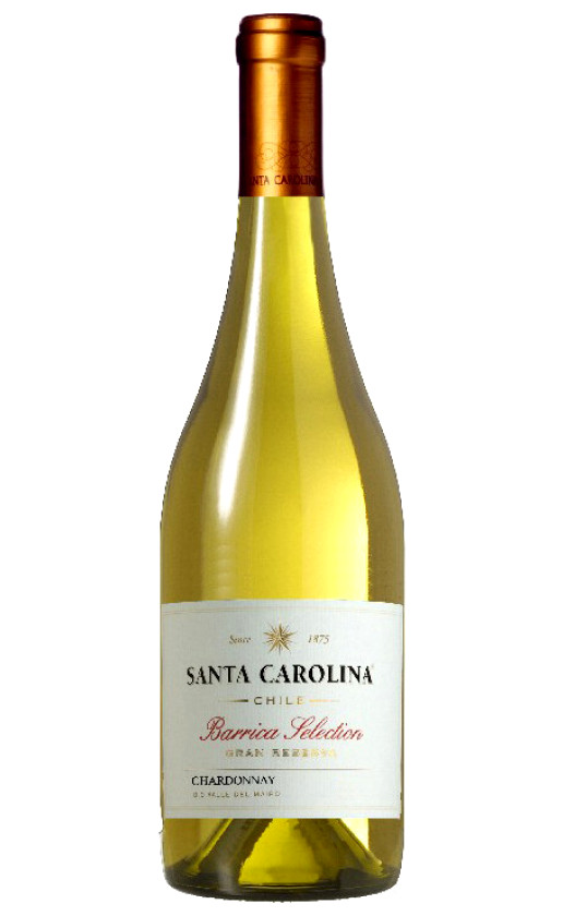 Wine Santa Carolina Barrica Selection Gran Reserva Chardonnay 2010