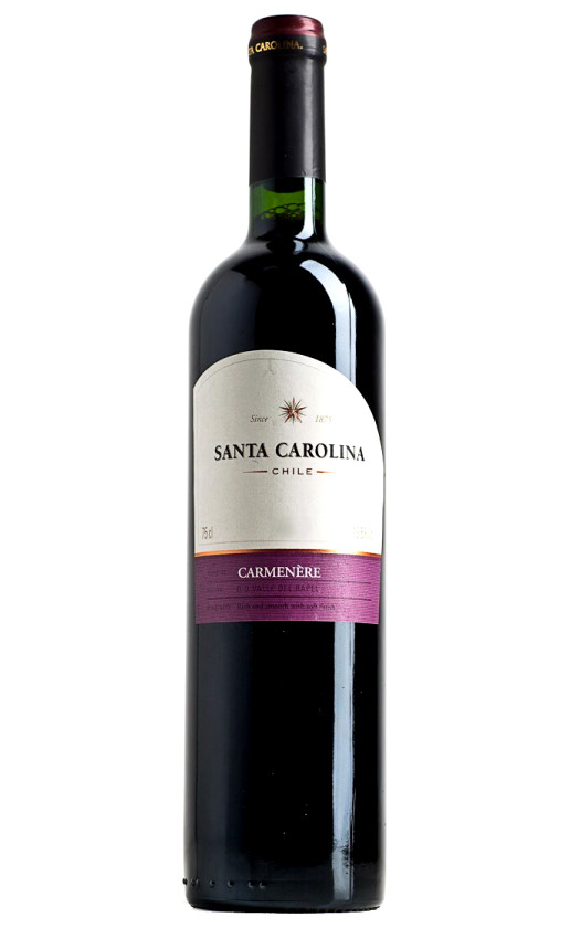 Вино Santa Carolina Carmenere Valle de Rapel