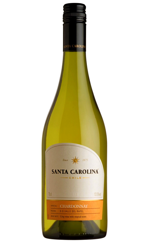 Wine Santa Carolina Chardonnay Valle De Rapel