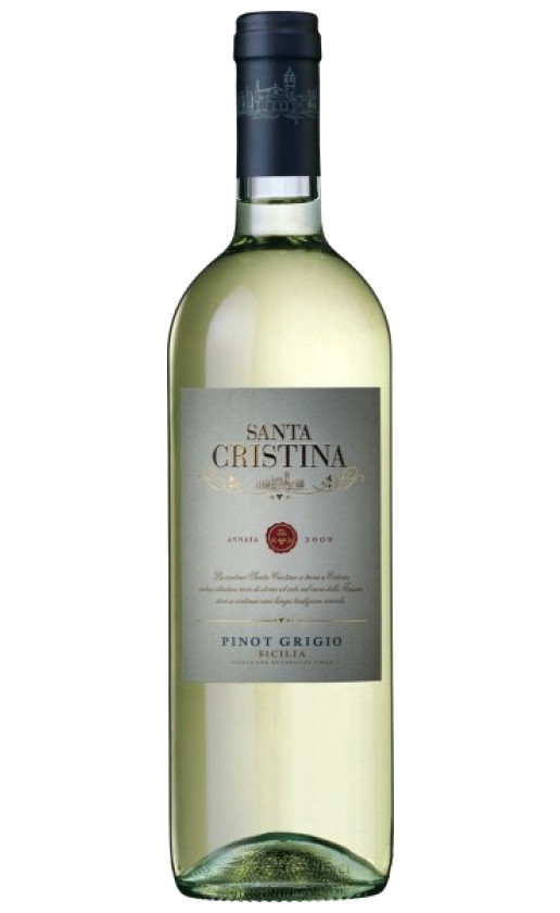 Wine Santa Cristina Pinot Grigio Sicilia 2010