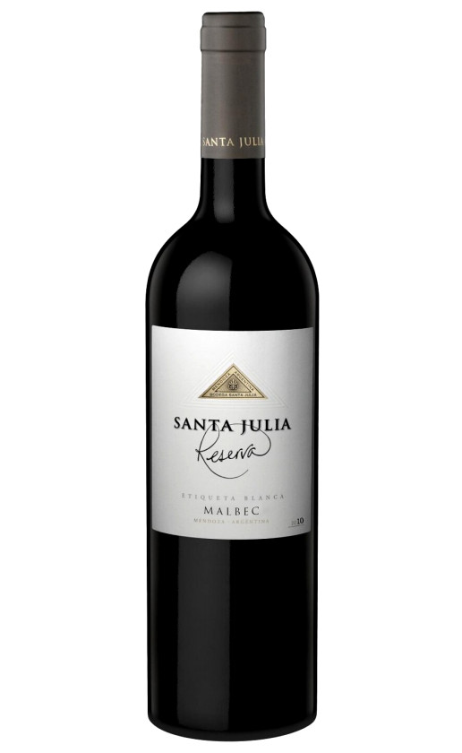 Вино Santa Julia Reserva Malbec 2010
