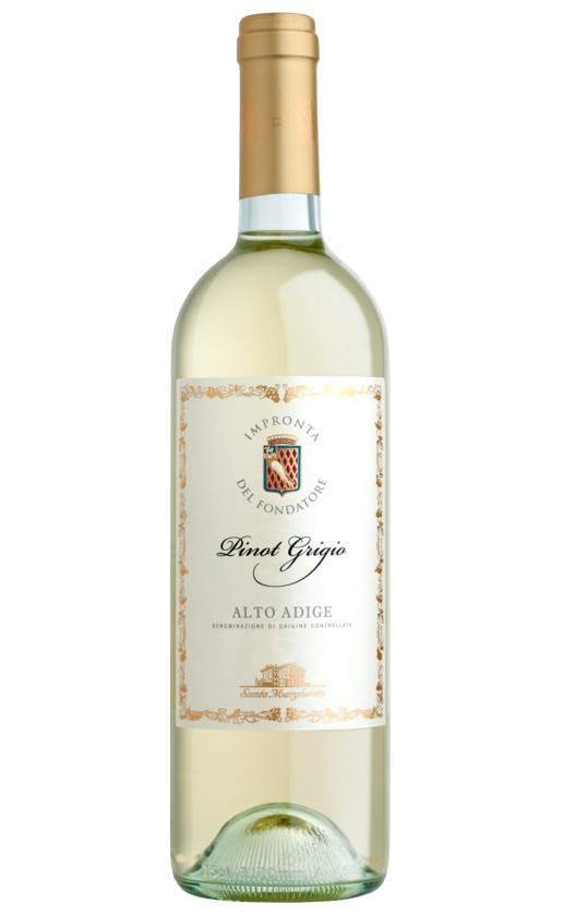 Wine Santa Margherita Impronta Del Fondatore Pinot Grigio Alto Adige 2017