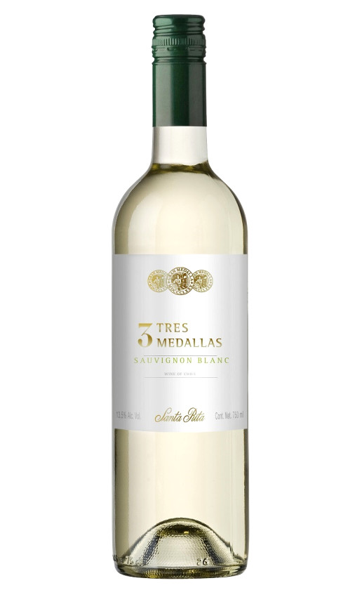 Вино Santa Rita 3 Tres Medallas Sauvignon Blanc 2015