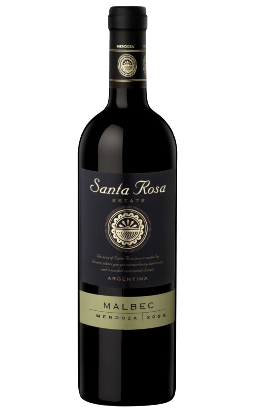 Wine Santa Rosa Estate Malbec