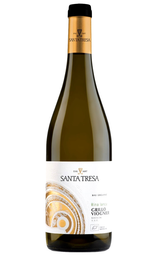 Wine Santa Tresa Rina Ianca Grillo Viognier Sicilia 2019