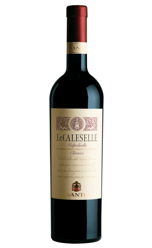 Wine Santi Le Caleselle Valpolicella Classico 2012