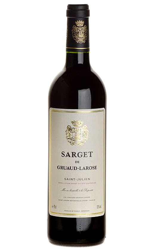 Вино Sarget du Gruaud-Larose Saint-Julien 2002