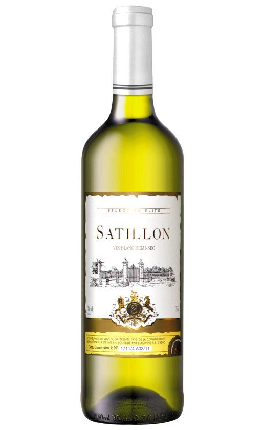 Wine Satillon Blanc Demi Sec