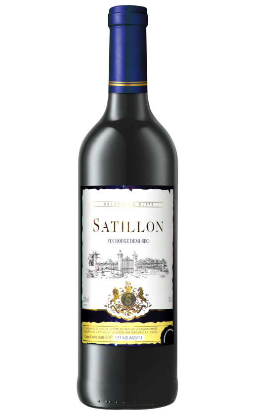 Wine Satillon Rouge Demi Sec