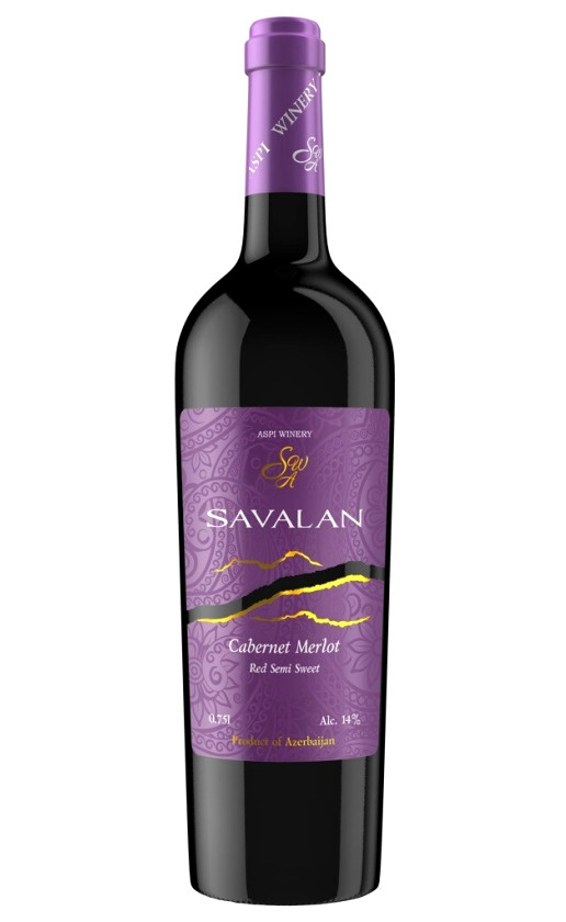 Wine Savalan Cabernet Merlot