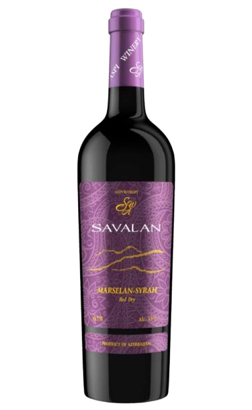 Wine Savalan Marselan Syrah