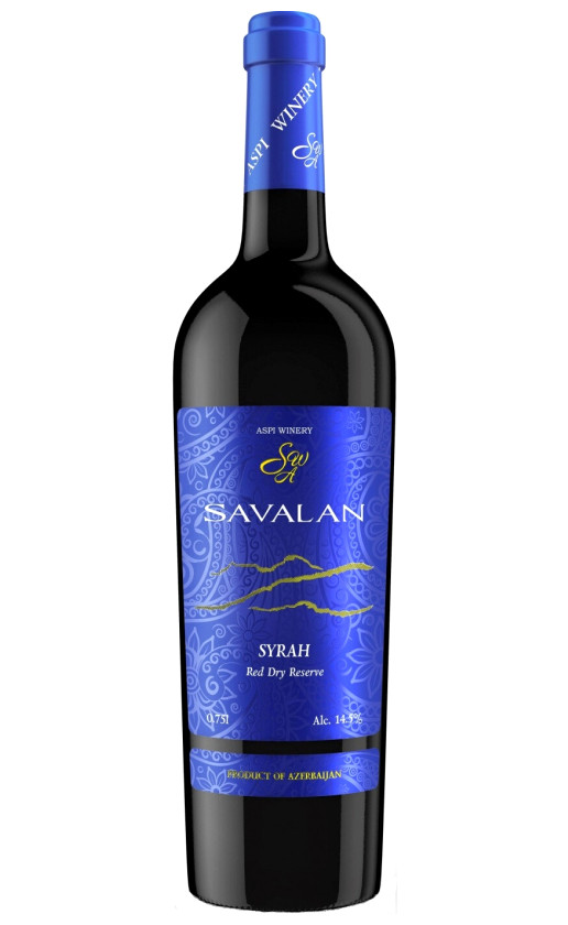 Wine Savalan Syrah Reserve