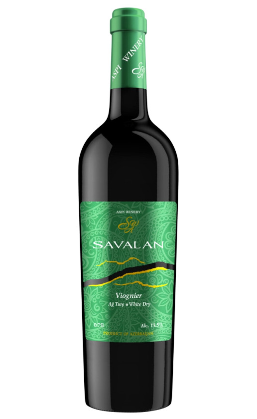 Wine Savalan Viognier Semi Sweet
