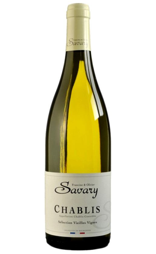 Wine Savary Chablis Selection Vieilles Vignes 2018