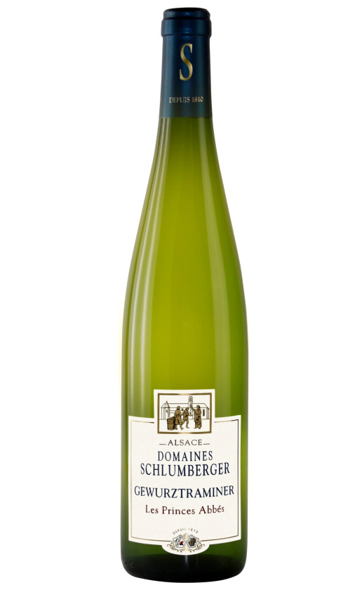 Wine Schlumberger Gewurztraminer Les Princes Abbes Alsace 2016