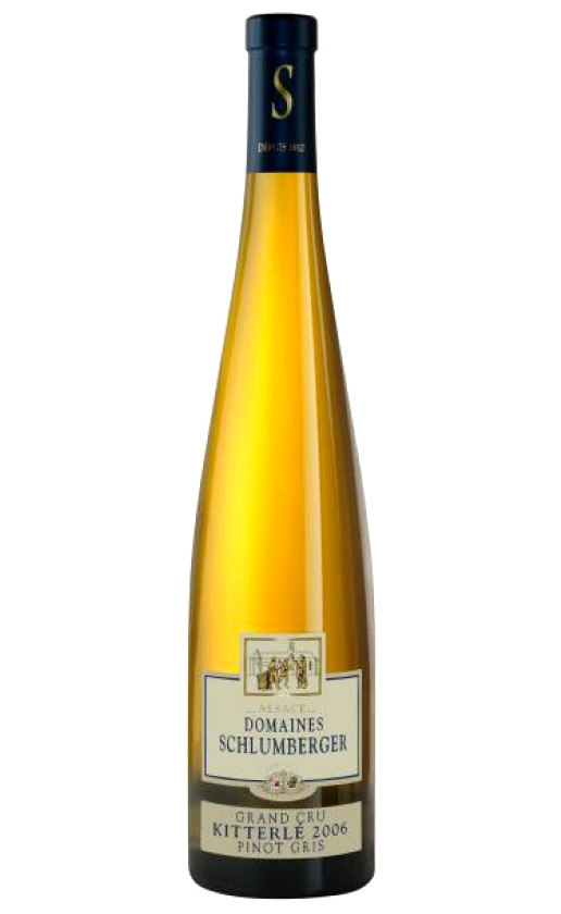 Wine Schlumberger Pinot Gris Grand Cru Kitterle Le Brise Mollets Alsace 2006