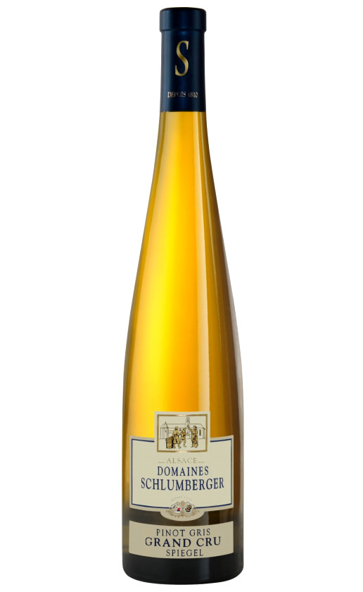 Вино Schlumberger Pinot Gris Grand Cru Spiegel Le Miroir Alsace 2010