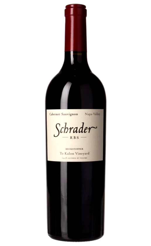 Вино Schrader RBS Cabernet Sauvignon 2018