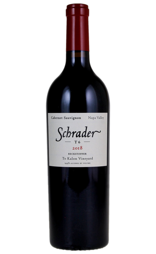 Вино Schrader T6 Cabernet Sauvignon 2018