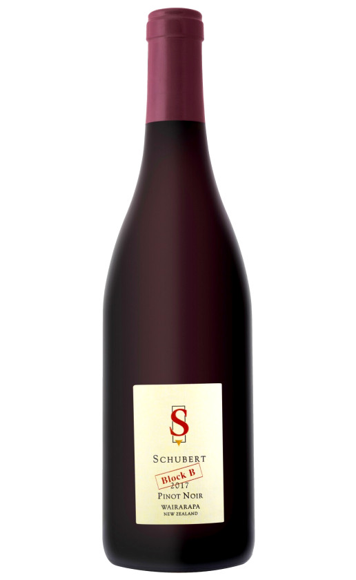 Schubert Block B Pinot Noir Wairarapa 2017