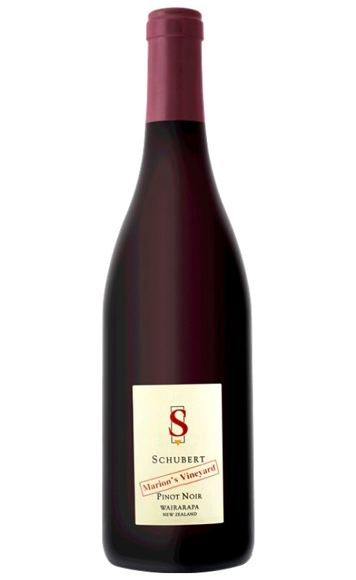 Вино Schubert Pinot Noir Marion's Vineyard Wairarapa