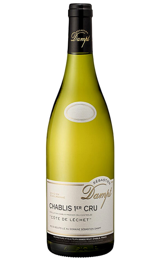 Wine Sebastien Dampt Chablis Premier Cru Cote De Lechet 2018
