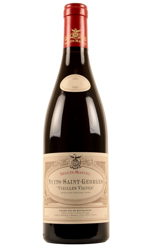 Wine Seguin Manuel Nuits Saint Georges Vieilles Vignes 2015
