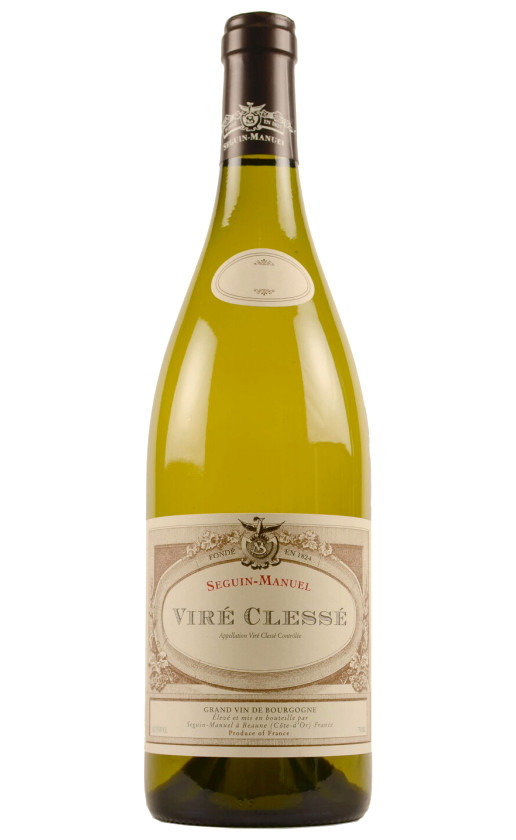 Wine Seguin Manuel Vire Clesse 2015