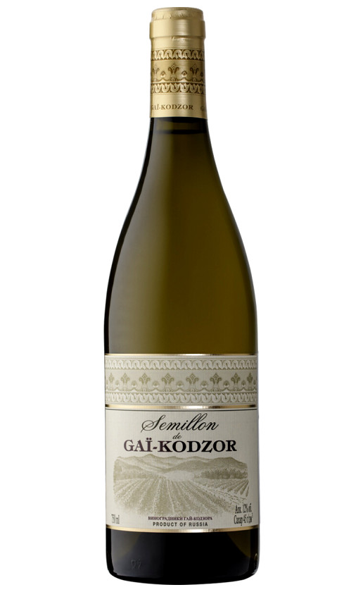 Wine Semilyon De Gai Kodzor 2018