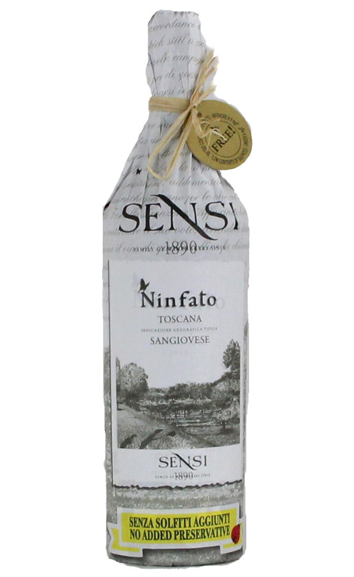 Вино Sensi Ninfato Sangiovese Toscana