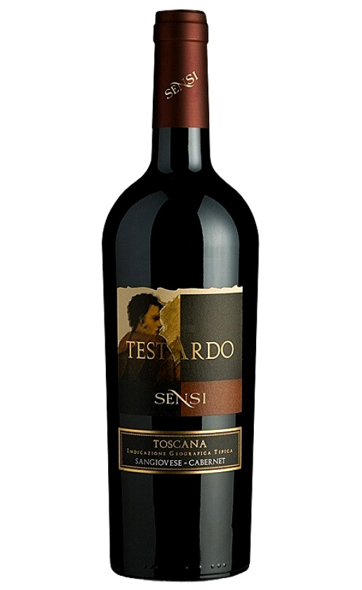Вино Sensi Testardo Sangiovese-Cabernet Toscana