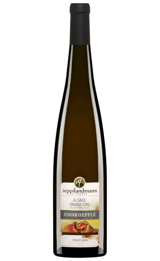 Wine Seppi Landmann Zinnkoepfle Pinot Gris Grand Cru Alsace 2015