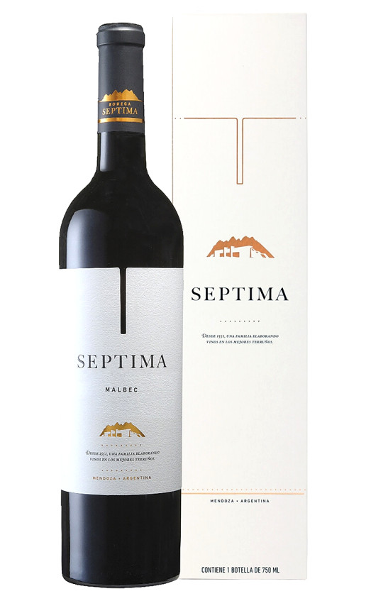 Вино Septima Malbec 2018 gift box