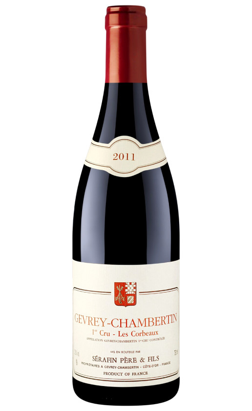 Вино Serafin Pere Fils Gevrey-Chambertin 1-er Cru Les Corbeaux 2011