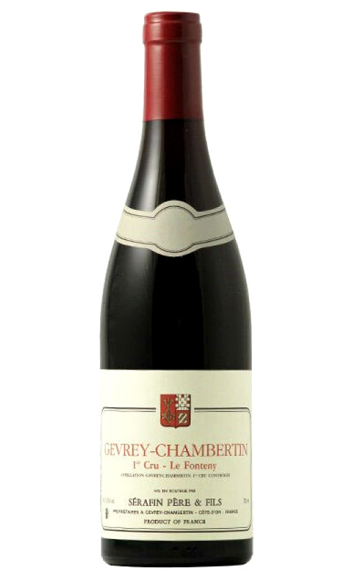 Wine Serafin Pere Fils Gevrey Chambertin Premier Cru Le Fonteny 2006
