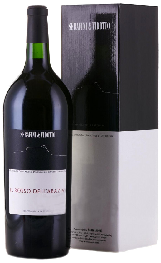 Вино Serafini Vidotto Il Rosso dell'Abazia 2016 gift box