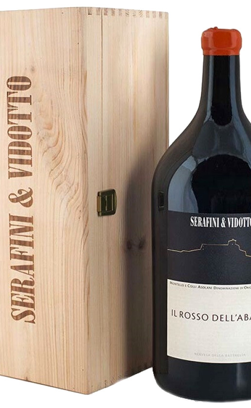 Вино Serafini Vidotto Il Rosso dell'Abazia 2016 wooden box