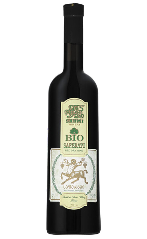 Wine Shumi Saperavi Bio 2014