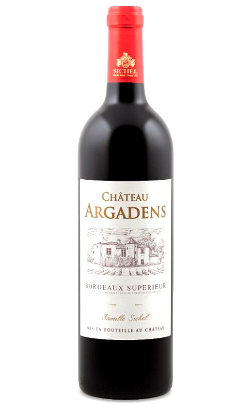 Wine Sichel Chateau Argadens Rouge Bordeaux Superieur 2014