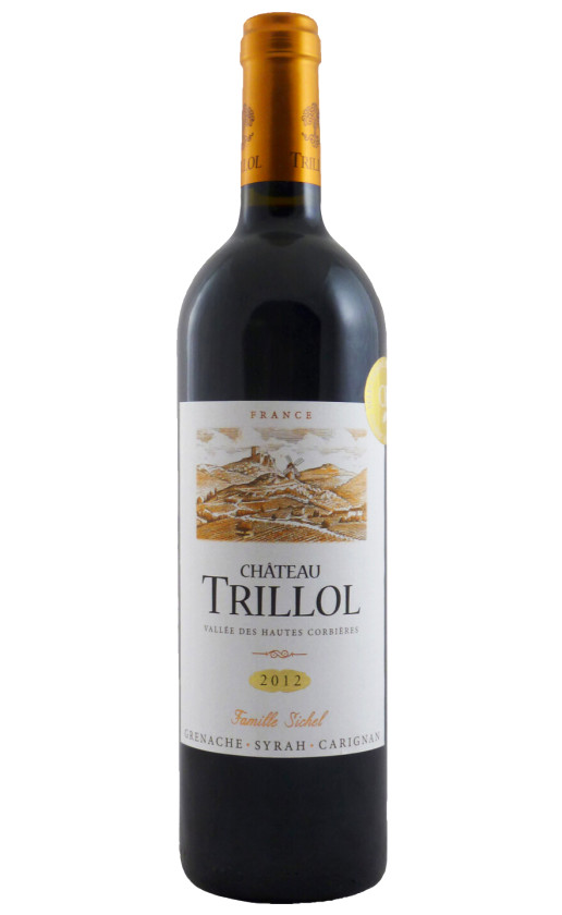 Wine Sichel Chateau Trillol Red Corbieres 2012