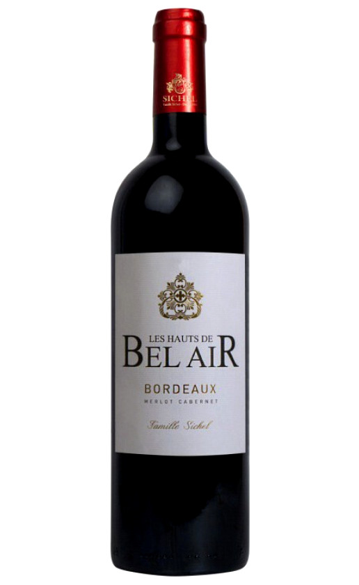 Wine Sichel Les Hauts De Bel Air Rouge Bordeaux