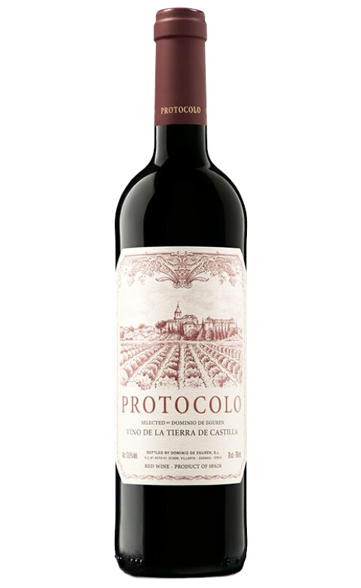 Wine Sierra Cantabria Protocolo Tinto Tierra De Castilla