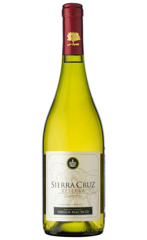 Вино Sierra Cruz Chardonnay Reserva Colchagua Valley