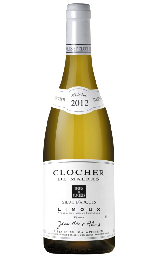 Wine Sieur Darques Clocher De Malras Limoux 2012