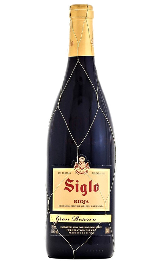 Вино Siglo Gran Reserva Rioja 2009