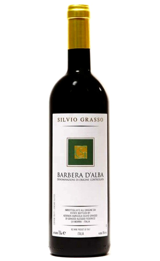 Wine Silvio Grasso Barbera Dalba 2010