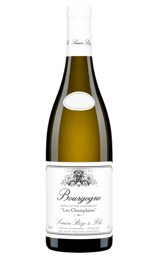 Wine Simon Bize Et Fils Bourgogne Les Champlains 2018