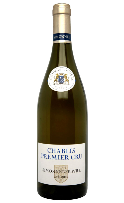 Вино Simonnet-Febvre Chablis Premier Cru 2013
