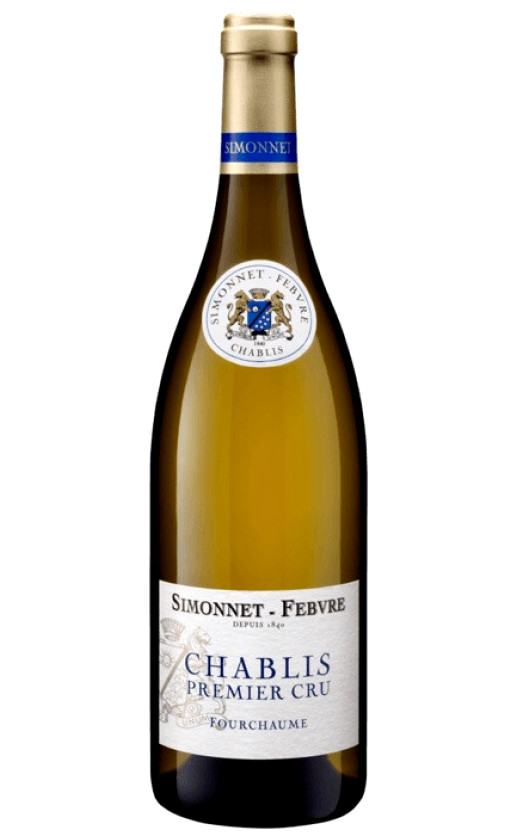 Вино Simonnet-Febvre Chablis Premier Cru Fourchaume 2018